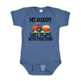thumbnail image 1 of Inktastic Farming Daddy Plays with Tractors Boys or Girls Baby Bodysuit, 1 of 5