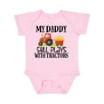 thumbnail image 1 of Inktastic Farming Daddy Plays with Tractors Boys or Girls Baby Bodysuit, 1 of 5