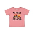 thumbnail image 1 of Inktastic Farming Daddy Plays with Tractors Boys or Girls Baby T-Shirt, 1 of 5