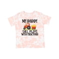 thumbnail image 1 of Inktastic Farming Daddy Plays with Tractors Boys or Girls Toddler T-Shirt, 1 of 5