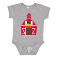 thumbnail image 1 of Inktastic Farming Large Red Barn with Hay Boys or Girls Baby Bodysuit, 1 of 5