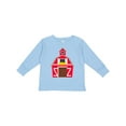 thumbnail image 1 of Inktastic Farming Large Red Barn with Hay Boys or Girls Long Sleeve Toddler T-Shirt, 1 of 5