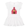thumbnail image 1 of Inktastic Farming Large Red Barn with Hay Girls Toddler Dress, 1 of 5