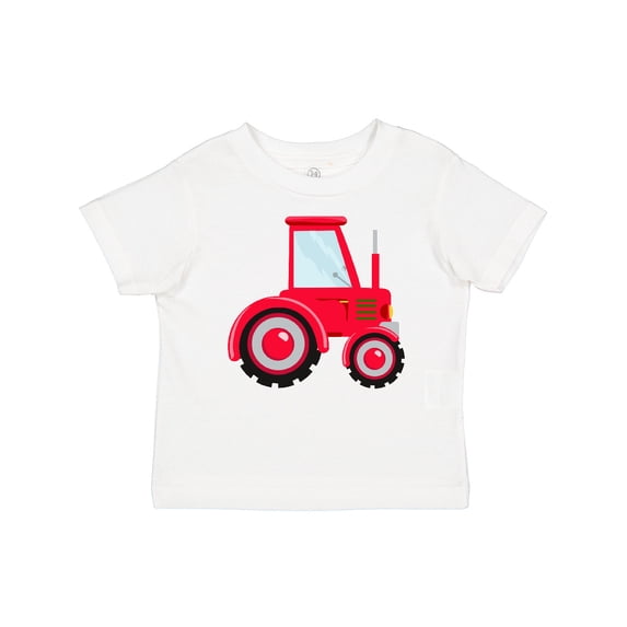 Inktastic Farming Red Tractor Boys or Girls Baby T-Shirt