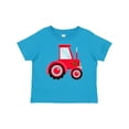 thumbnail image 1 of Inktastic Farming Red Tractor Boys or Girls Baby T-Shirt, 1 of 5