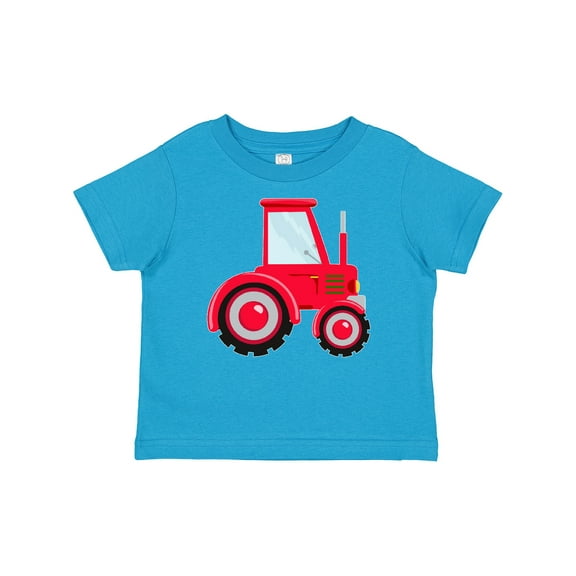 Inktastic Farming Red Tractor Boys or Girls Baby T-Shirt