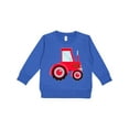 thumbnail image 1 of Inktastic Farming Red Tractor Toddler Sweatshirt, 1 of 4