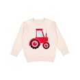 thumbnail image 1 of Inktastic Farming Red Tractor Toddler Sweatshirt, 1 of 4