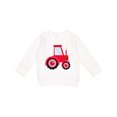 thumbnail image 1 of Inktastic Farming Red Tractor Toddler Sweatshirt, 1 of 4