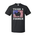 thumbnail image 1 of Inktastic Farming Thank a Farmer Chicken Rooster and Hen Weathered T-Shirt, 1 of 5