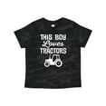 thumbnail image 1 of Inktastic Farming This Boy Loves Tractors Boys Toddler T-Shirt, 1 of 5