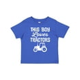 thumbnail image 1 of Inktastic Farming This Boy Loves Tractors Boys Toddler T-Shirt, 1 of 5