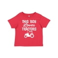 thumbnail image 1 of Inktastic Farming This Boy Loves Tractors Boys Toddler T-Shirt, 1 of 5