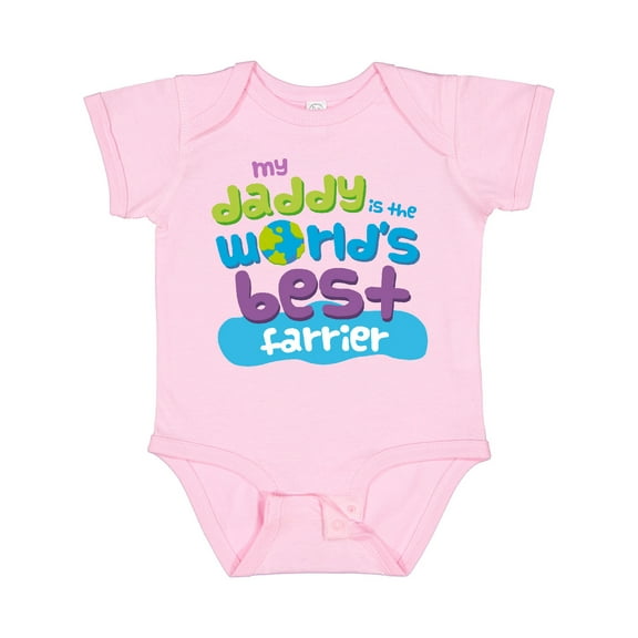 Inktastic Farrier Quote Boys or Girls Baby Bodysuit
