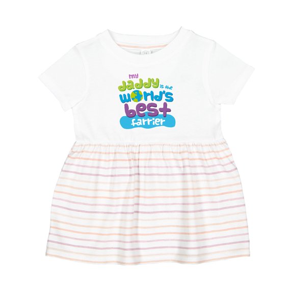 Inktastic Farrier Quote Girls Baby Dress
