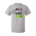 thumbnail image 1 of Inktastic Father's Day Best Grandpa by Par with Flag and Golf Ball T-Shirt, 1 of 4