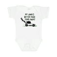 thumbnail image 1 of Inktastic Father's Day Dad My Lawn's Better Than Your Lawn Boys or Girls Baby Bodysuit, 1 of 5