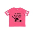 thumbnail image 1 of Inktastic Father's Day Dad My Lawn's Better Than Your Lawn Boys or Girls Toddler T-Shirt, 1 of 5