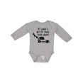 thumbnail image 1 of Inktastic Father's Day Dad My Lawn's Better than Your Lawn Boys or Girls Long Sleeve Baby Bodysuit, 1 of 5