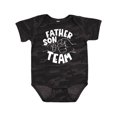 thumbnail image 1 of Inktastic Father's Day Father Son Team Parent Child Fist Bump Boys or Girls Baby Bodysuit, 1 of 5
