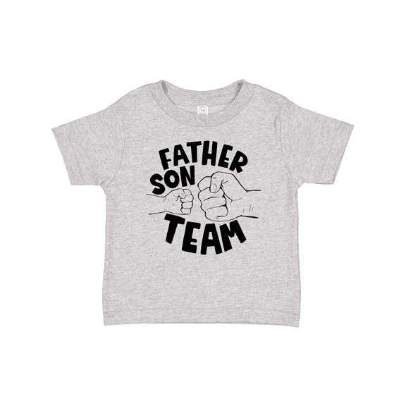 Inktastic Father's Day Father Son Team Parent Child Fist Bump Boys or Girls Baby T-Shirt