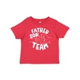 thumbnail image 1 of Inktastic Father's Day Father Son Team Parent Child Fist Bump Boys or Girls Baby T-Shirt, 1 of 5