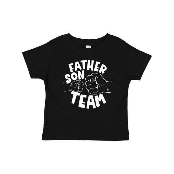 Inktastic Father's Day Father Son Team Parent Child Fist Bump Boys or Girls Baby T-Shirt