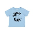 thumbnail image 1 of Inktastic Father's Day Father Son Team Parent Child Fist Bump Boys or Girls Baby T-Shirt, 1 of 5