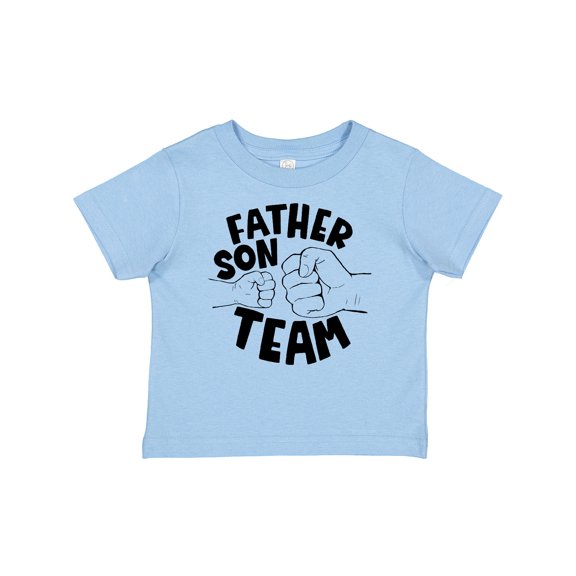 Inktastic Father's Day Father Son Team Parent Child Fist Bump Boys or Girls Baby T-Shirt