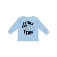 thumbnail image 1 of Inktastic Father's Day Father Son Team Parent Child Fist Bump Boys or Girls Long Sleeve Toddler T-Shirt, 1 of 5