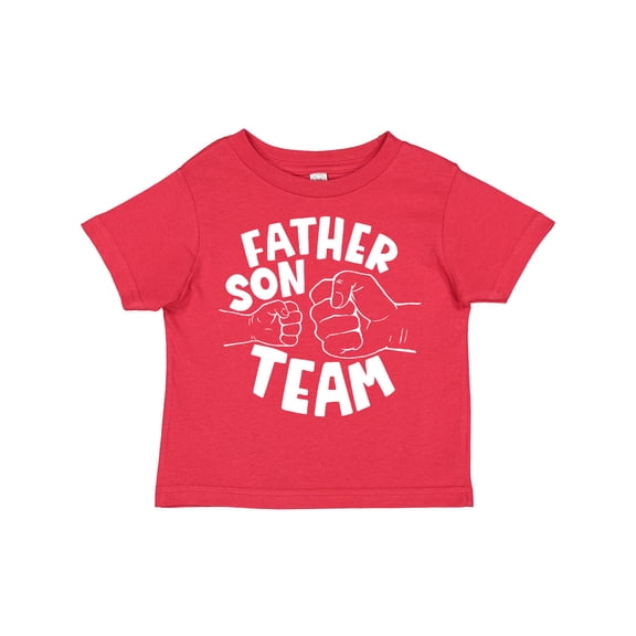 Inktastic Father's Day Father Son Team Parent Child Fist Bump Boys or Girls Toddler T-Shirt