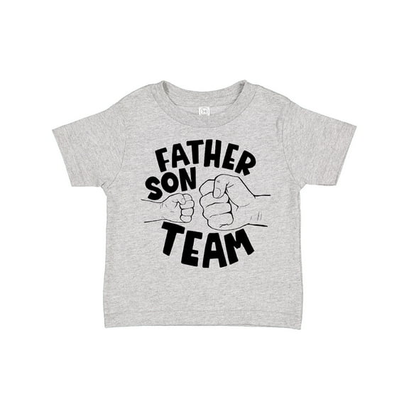 Inktastic Father's Day Father Son Team Parent Child Fist Bump Boys or Girls Toddler T-Shirt