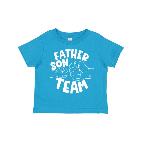 Inktastic Father's Day Father Son Team Parent Child Fist Bump Boys or Girls Toddler T-Shirt