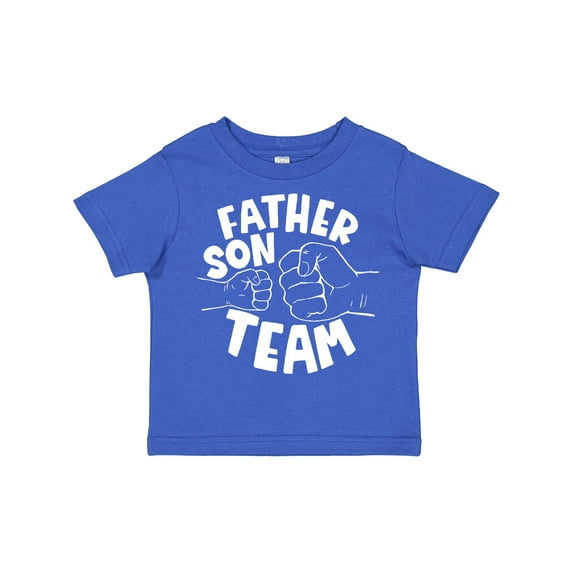 Inktastic Father's Day Father Son Team Parent Child Fist Bump Boys or Girls Toddler T-Shirt