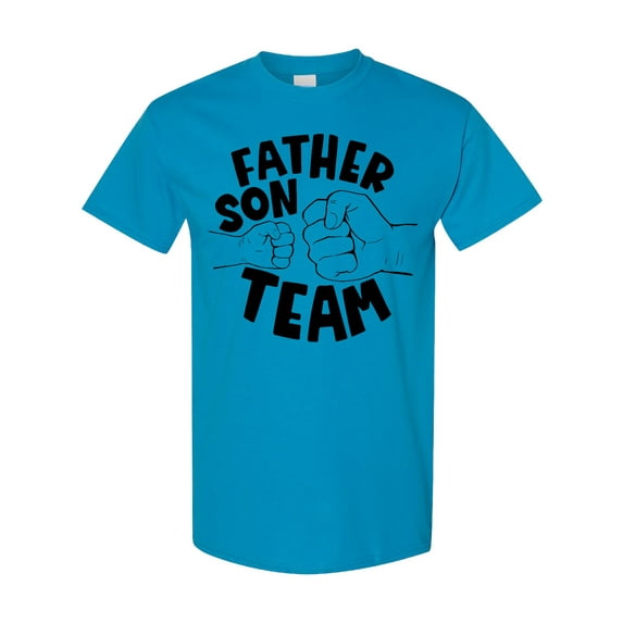 Inktastic Father's Day Father Son Team Parent Child Fist Bump T-Shirt