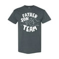 thumbnail image 1 of Inktastic Father's Day Father Son Team Parent Child Fist Bump T-Shirt, 1 of 5