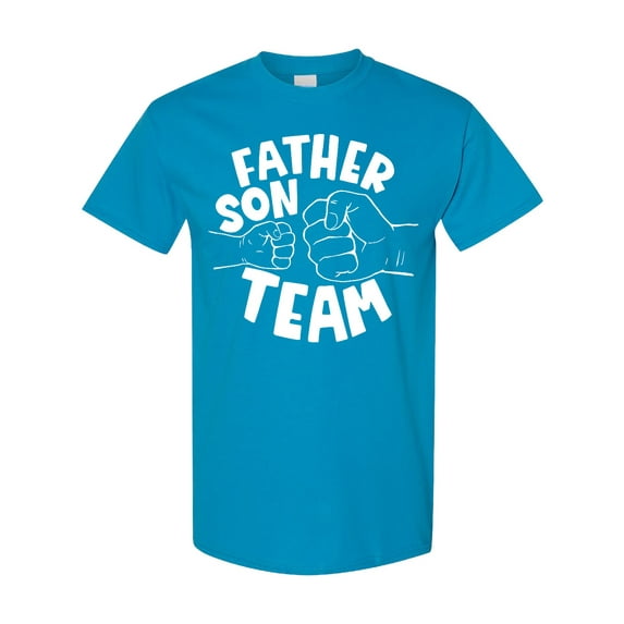 Inktastic Father's Day Father Son Team Parent Child Fist Bump T-Shirt