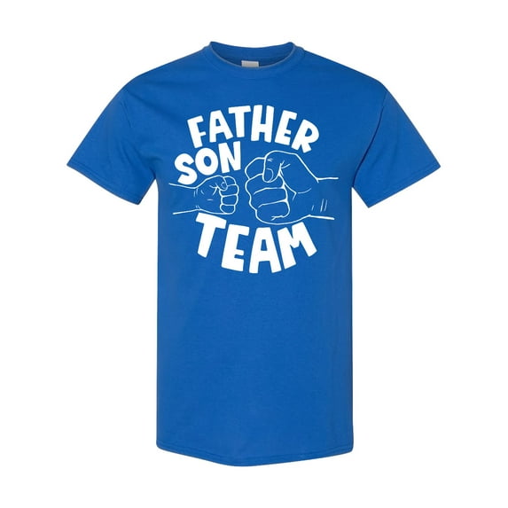 Inktastic Father's Day Father Son Team Parent Child Fist Bump T-Shirt