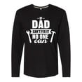 thumbnail image 1 of Inktastic Father's Day If Dad Can't Fix it no One Can Hammer & Wrench Long Sleeve T-Shirt, 1 of 5