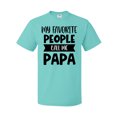 thumbnail image 1 of Inktastic Father's Day My Favorite People Call Me Papa T-Shirt, 1 of 5