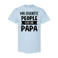 thumbnail image 1 of Inktastic Father's Day My Favorite People Call Me Papa T-Shirt, 1 of 5