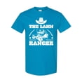 thumbnail image 1 of Inktastic Father's Day the Lawn Ranger with Mower T-Shirt, 1 of 5