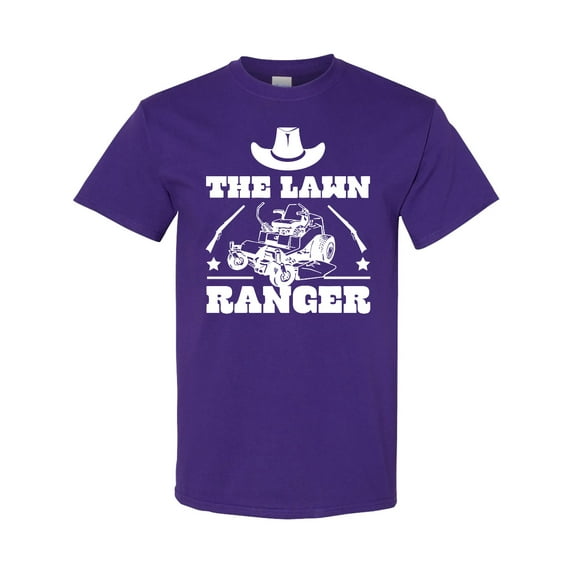 Inktastic Father's Day the Lawn Ranger with Mower T-Shirt