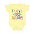 thumbnail image 1 of Inktastic Fathers Day I Love You Daddy Boys or Girls Baby Bodysuit, 1 of 5