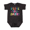 thumbnail image 1 of Inktastic Fathers Day I Love You Daddy Boys or Girls Baby Bodysuit, 1 of 5