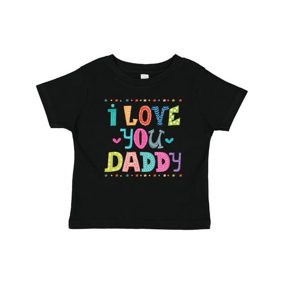 Inktastic Fathers Day I Love You Daddy Boys or Girls Baby T-Shirt