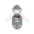 thumbnail image 1 of Inktastic Feed Me with Shark Head Boys or Girls Long Sleeve Baby Bodysuit, 1 of 5