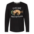 thumbnail image 1 of Inktastic Feeling Philo-Sloth-ical- cute and funny sloth on a tree branch Long Sleeve T-Shirt, 1 of 5