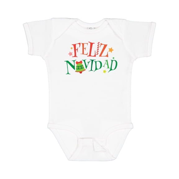 Inktastic Feliz Navidad Christmas Boys or Girls Baby Bodysuit