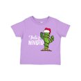 thumbnail image 1 of Inktastic Feliz Navidad Christmas Cactus in Santa Hat Boys or Girls Toddler T-Shirt, 1 of 5